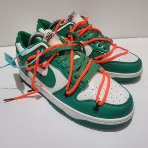 Nike Dunk LowOff-White Pine Green Size 8
